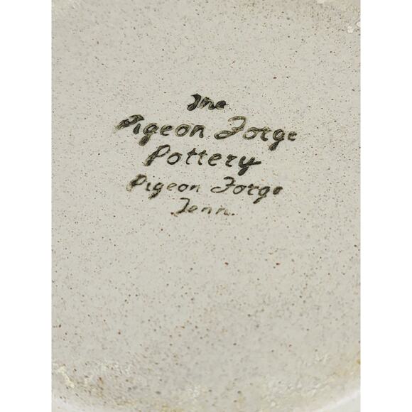 The Pigeon Forge Pottery Dogwood Floral Pitcher Jug Creamer Sugar Bowl x3 Vtg - Picture 14 of 16